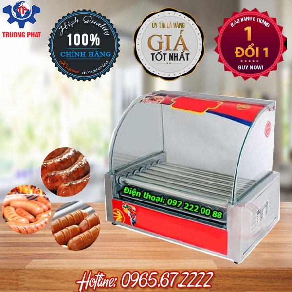 Khuyến mãi tháng 10 dành cho máy nướng xúc xích- hấp dẫn