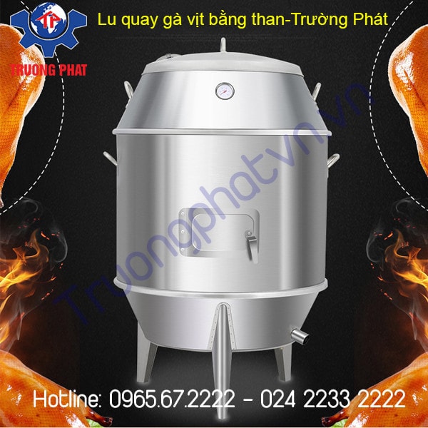 Lu quay gà vịt bằng than của Trường Phát vượt trội về chất liệu