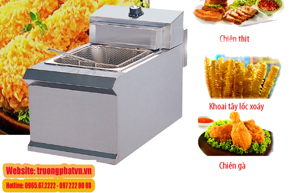 Mua bếp chiên nhúng, làm gà rán KFC quá đơn giản!