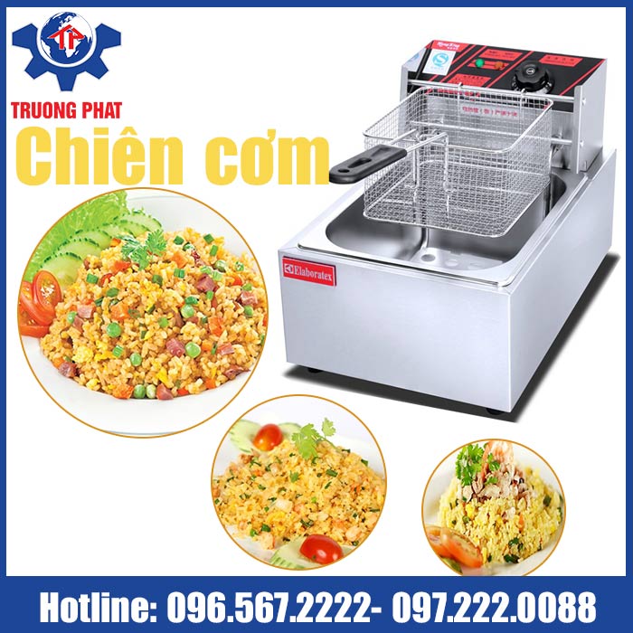 Cách làm cơm chiên ngon tuyệt cú mèo với máy chiên cơm Trường Phát