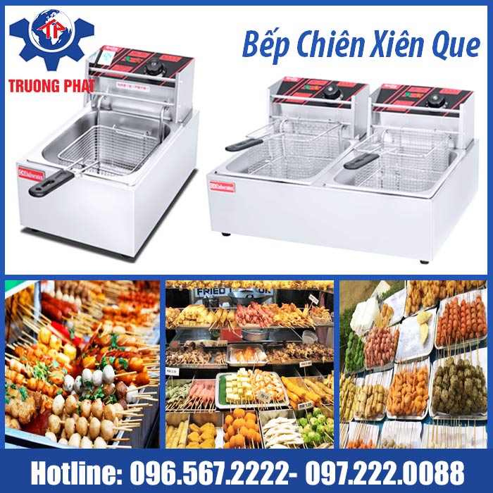 Những lý do khiến bạn nên sử dụng bếp chiên nhúng xiên que