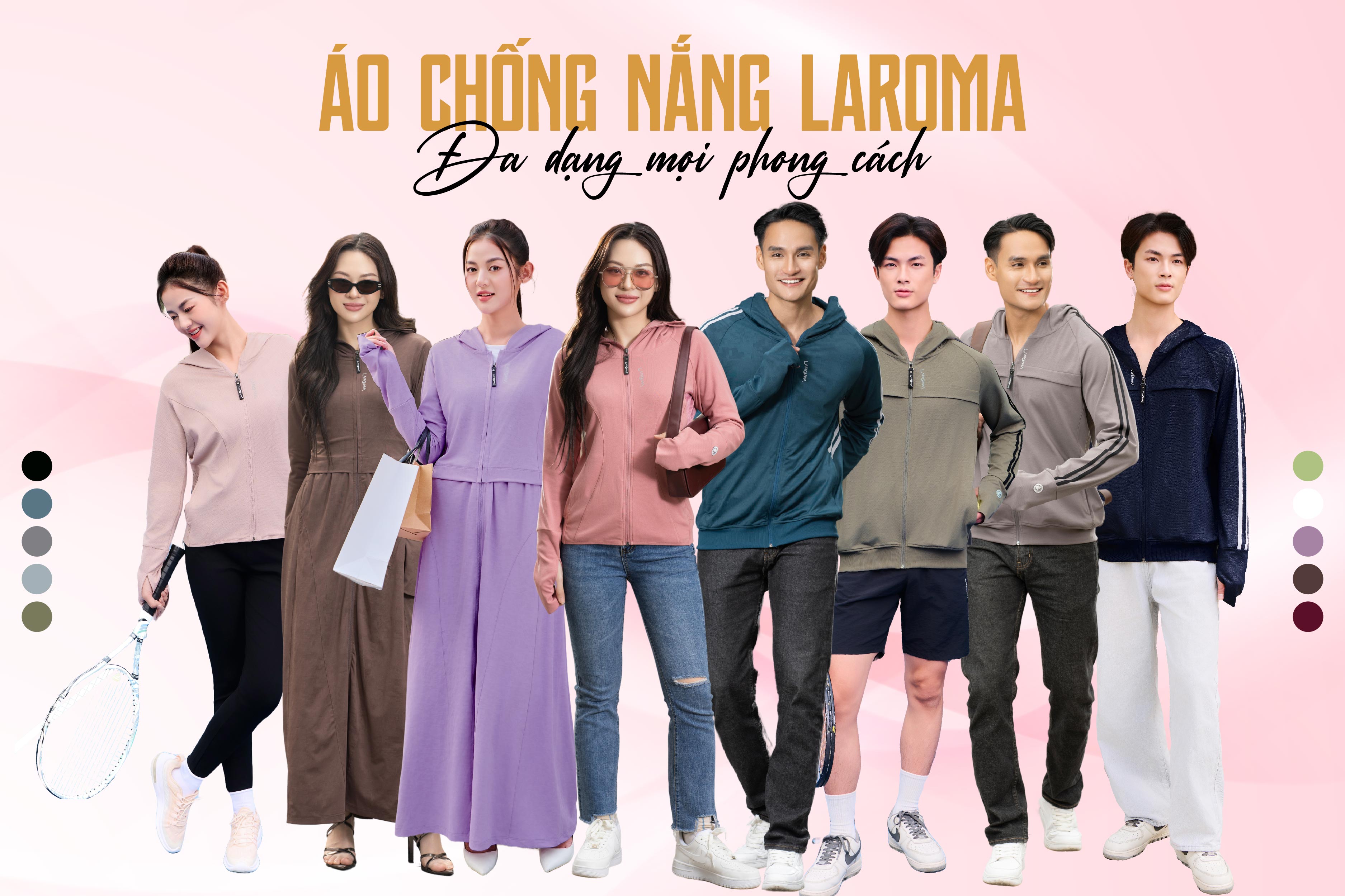 🌞 ÁO CHỐNG NẮNG UPF50+ | LAROMA FASHION