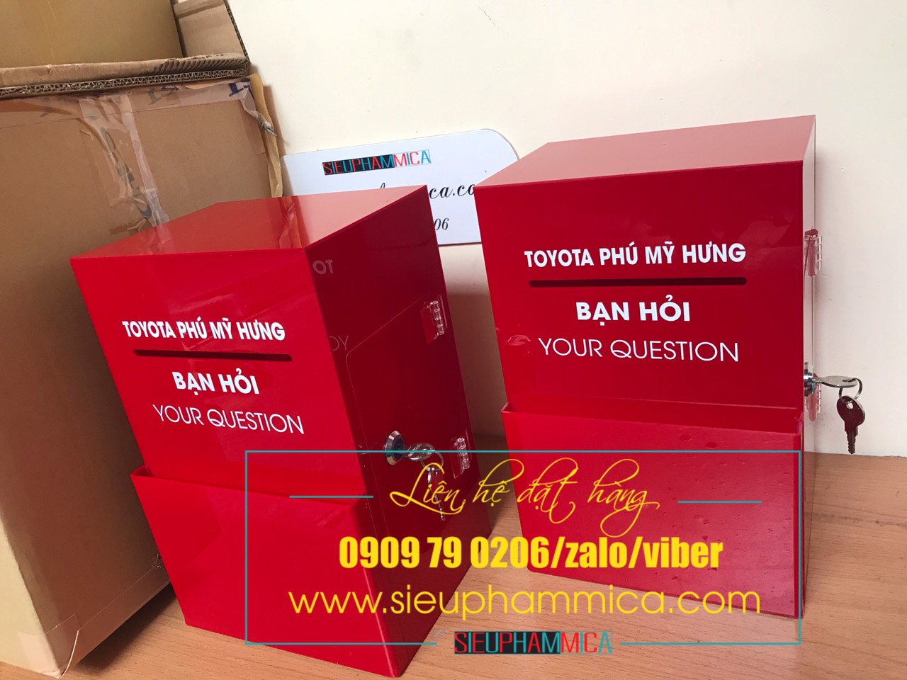 Hòm thư góp ý TOYOTA PHÚ MỸ HƯNG