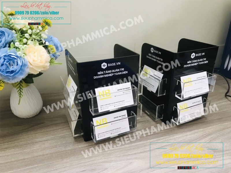 Kệ mica đựng namecard đẹp