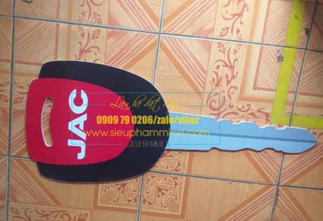 Thiết kế và in ấn mô hình chìa khóa trao giải