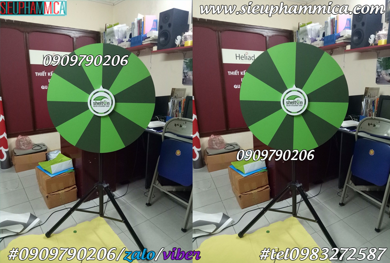 Đặt vòng quay trúng thưởng ở đâu đẹp TPHCM?