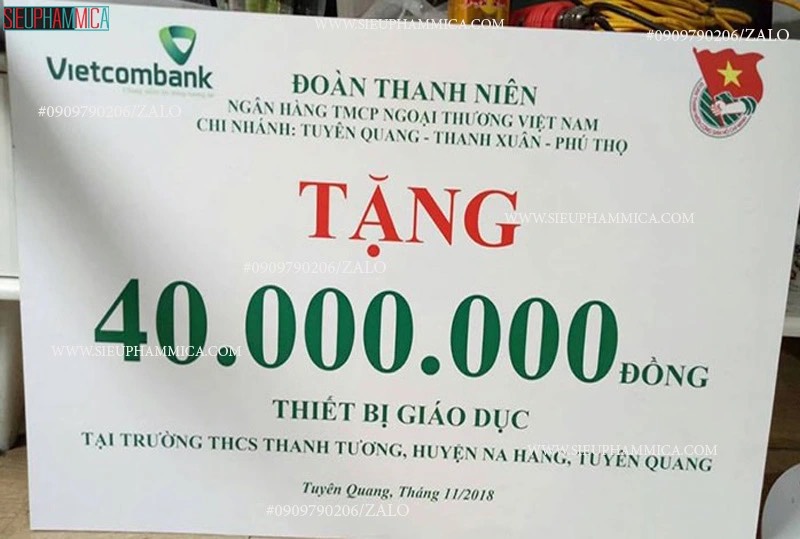 In bảng trao giải thưởng ở đâu nhanh chóng và đẹp?