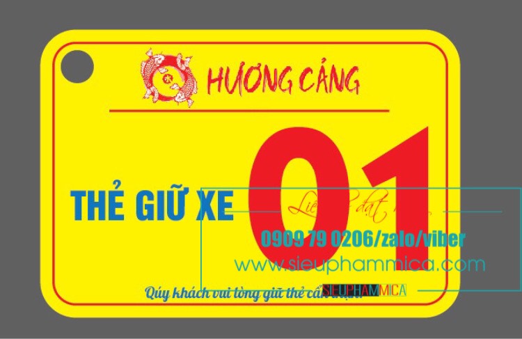 Thẻ giữ xe máy hình chữ nhật, Thẻ giữ xe máy hình vuông,Thẻ giữ xe hìn SIEUPHAMMICA Thẻ Giữ Xe Máy Hình Chữ Nhật, Thẻ Giữ Xe Máy Hình Vuông,Thẻ Giữ Xe Hìn Sieuphammica