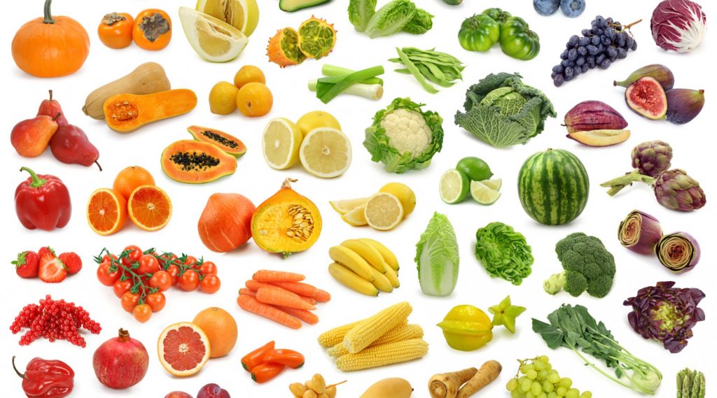 Nhận biết dinh dưỡng qua màu sắc của rau, củ, quả