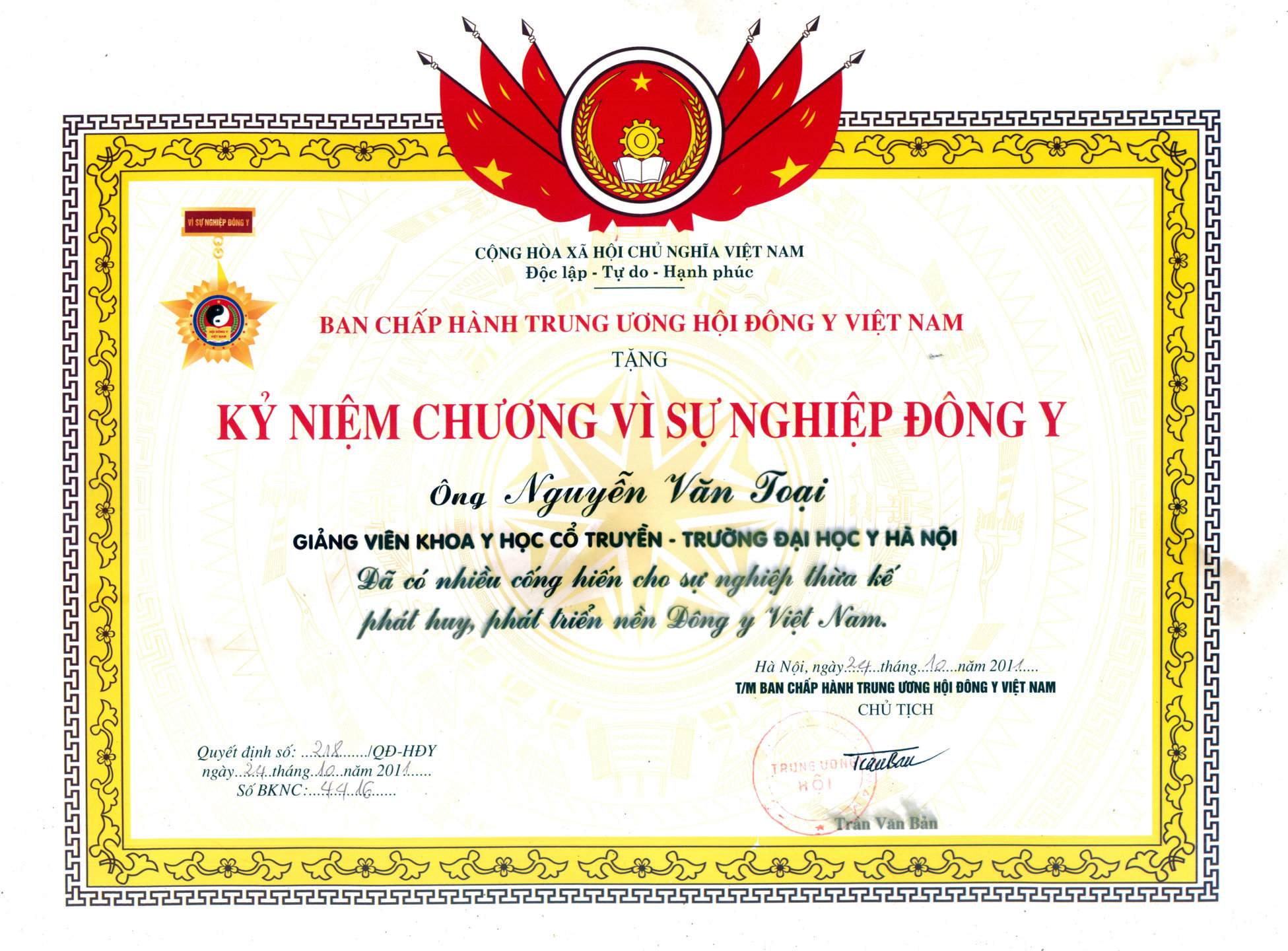 PGS.TS.BS Nguyễn Văn Toại; giáo sư Toại; thầy Toại; Nguyễn Văn Toại; bác sĩ Toại; đông y; y học cổ truyền, thay toai, nguyen van toai, bac si toai