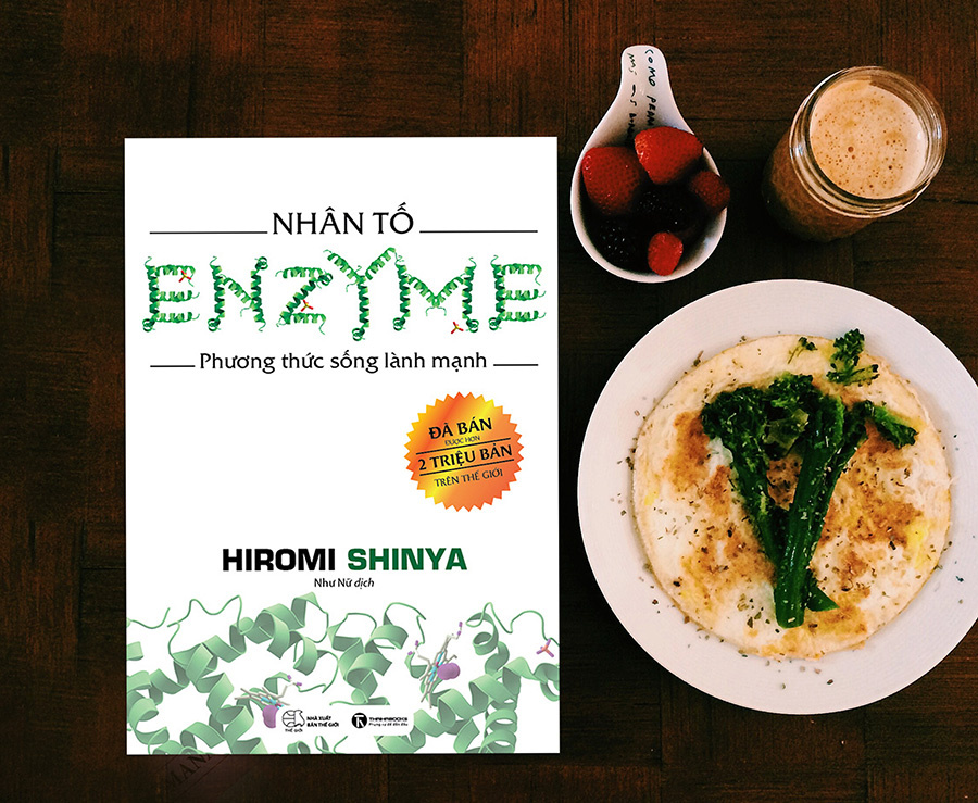 Sách Nhân tố Enzyme - Phương thức sống lành mạnh của Giáo sư Hiromi Shinya