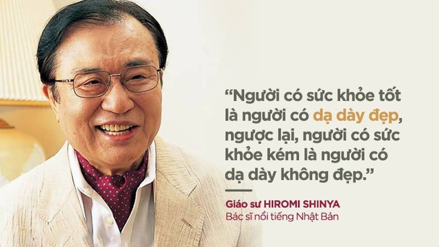 Giáo sư HIROMI SHINYA, bác sĩ nổi tiếng Nhật Bản, tác giả sách nhân tố ENZYME