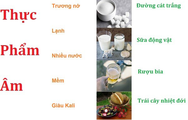 Thực phẩm âm rất tốt cho những người luôn cảm thấy căng thẳng, người nóng tính và đang chịu áp lực cao trong cuộc sống.