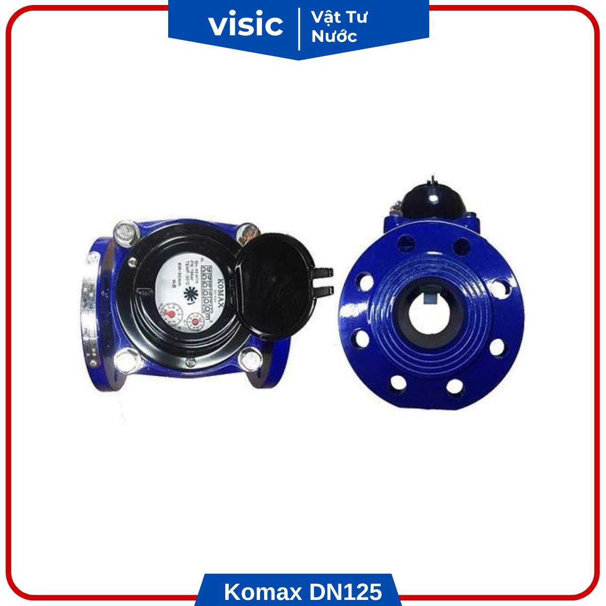 Đồng hồ nước thải Komax DN125