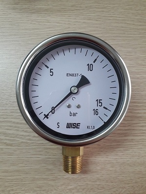 ĐỒNG HỒ ĐO ÁP SUẤT 0-16BAR WISE