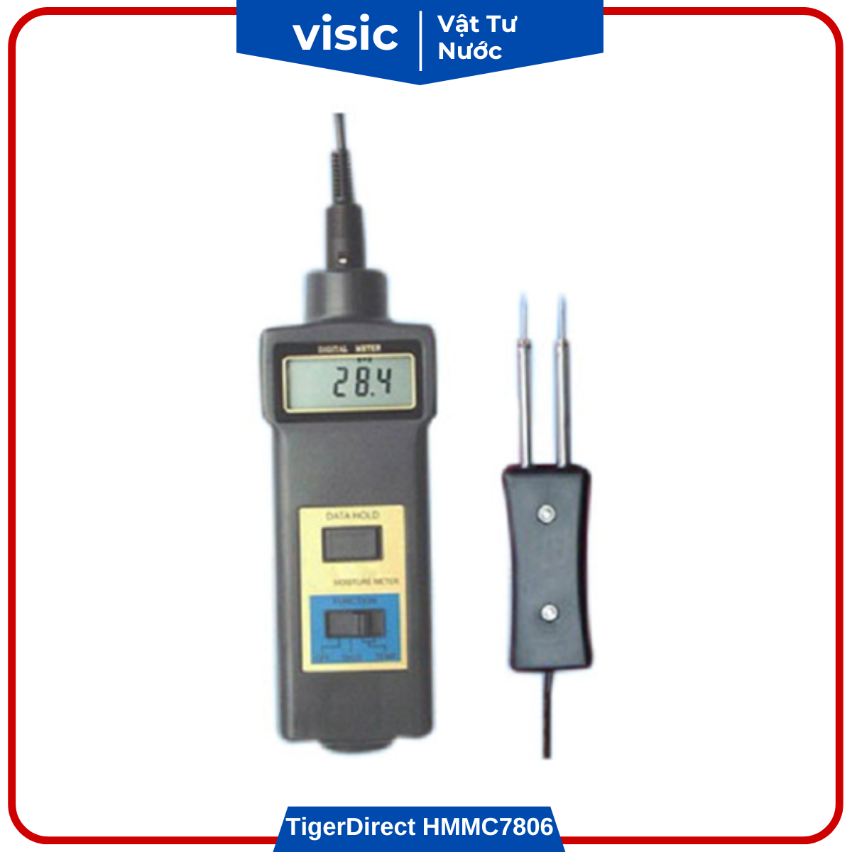 Đồng hồ đo độ ẩm vật liệu sợi TigerDirect HMMC7806