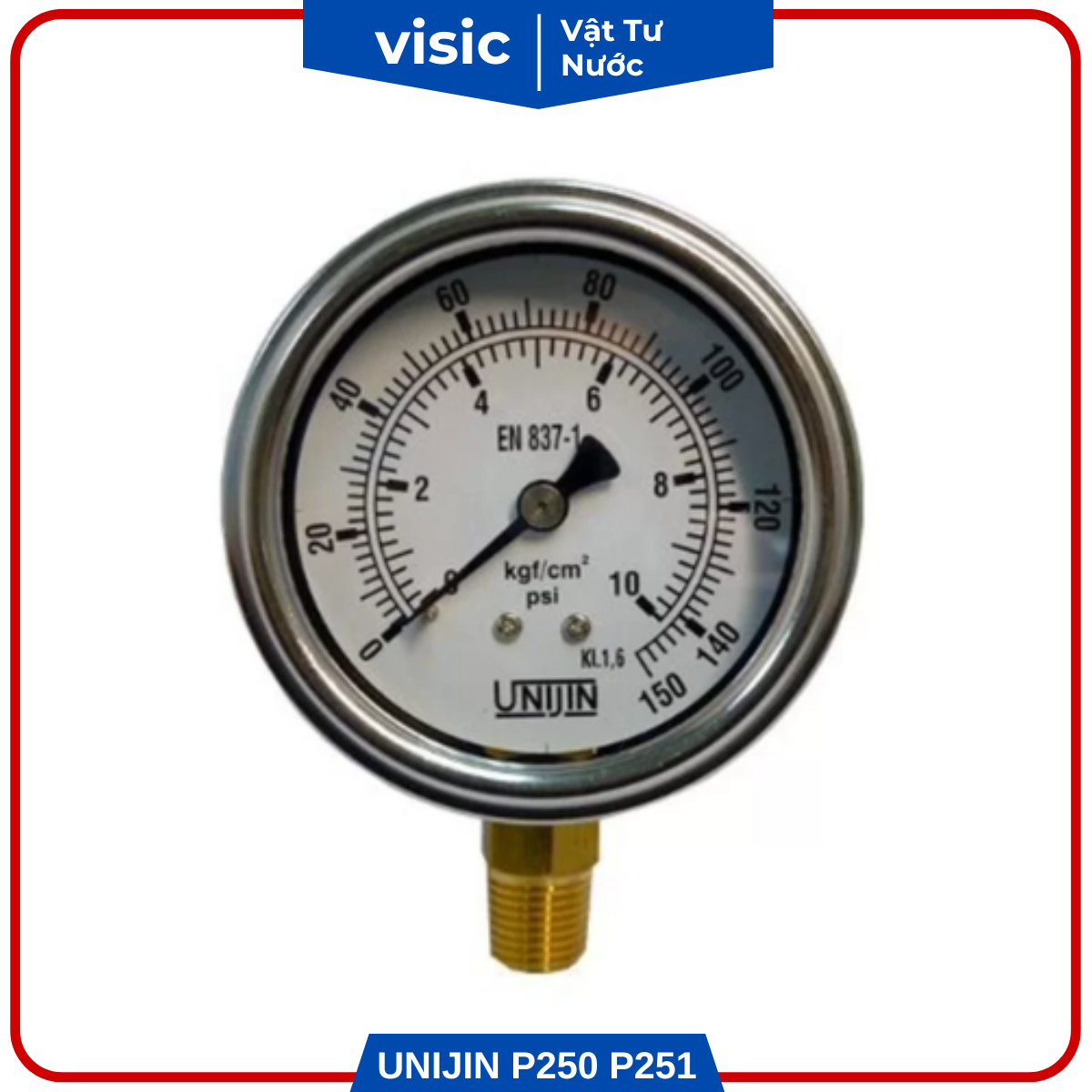 ĐỒNG HỒ ĐO ÁP SUẤT UNIJIN P250 P251