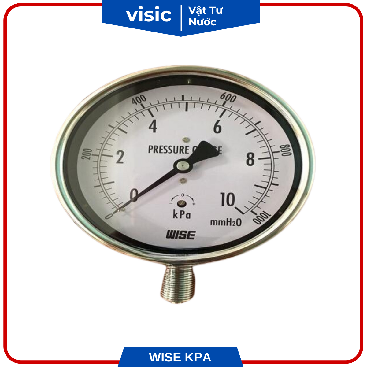 ĐỒNG HỒ ĐO ÁP SUẤT DẢI ĐO KPA