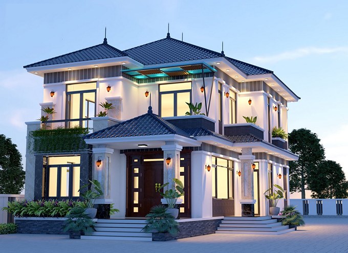 khug kèo mái ngói nhật bản
