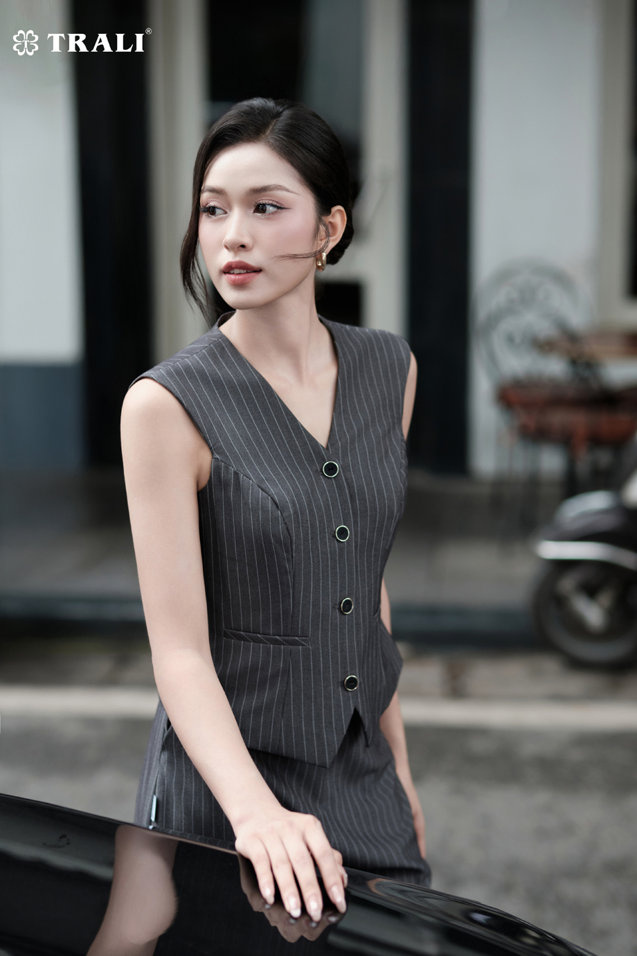 Bộ quần nữ TRALI 25506