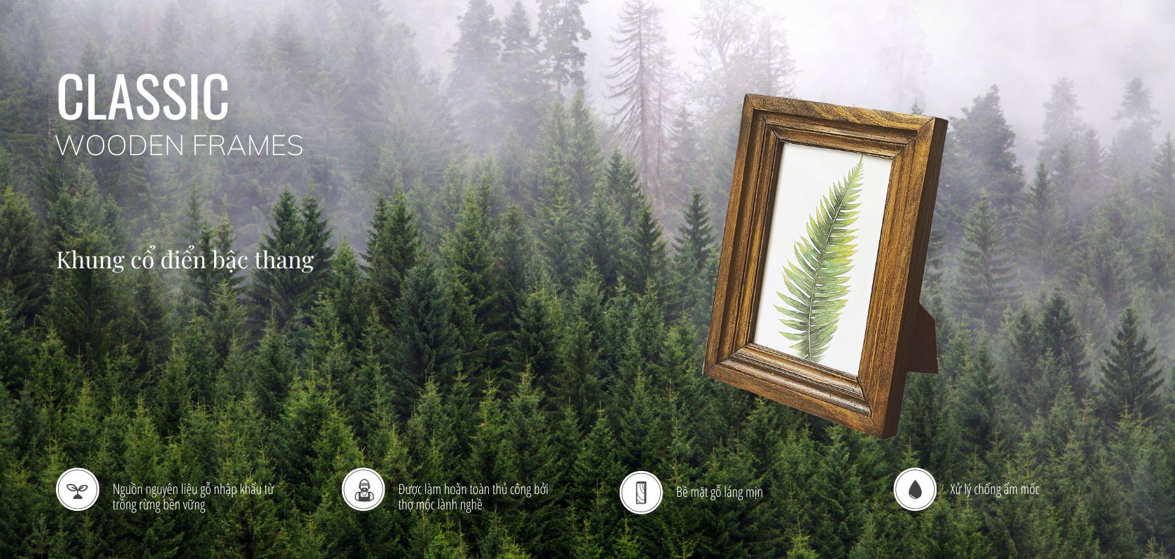 Khung cổ điển bậc thang