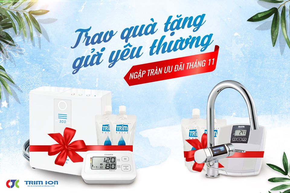 Trim ion trao quà tặng, gởi yêu thương ngập tràn