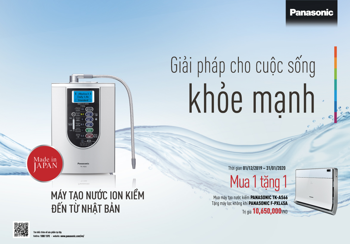 Panasonic khuyến mãi khủng chào đón Tết Canh Tý 2020