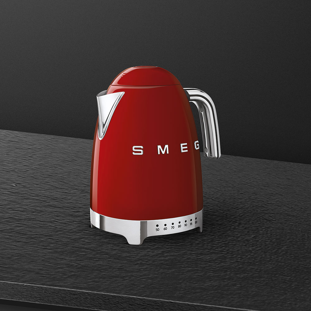 Ấm đun nước SMEG KLF04RDEU| Ấm SMEG KLF04RDEU Màu Đỏ| Ấm SMEG KLF04RDEU giadungducplus