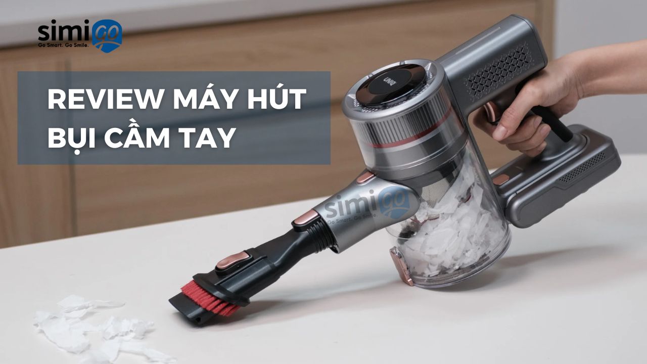 Review máy hút bụi cầm tay UNIQ Falcon Q5 - trợ thủ đắc lực của chị em