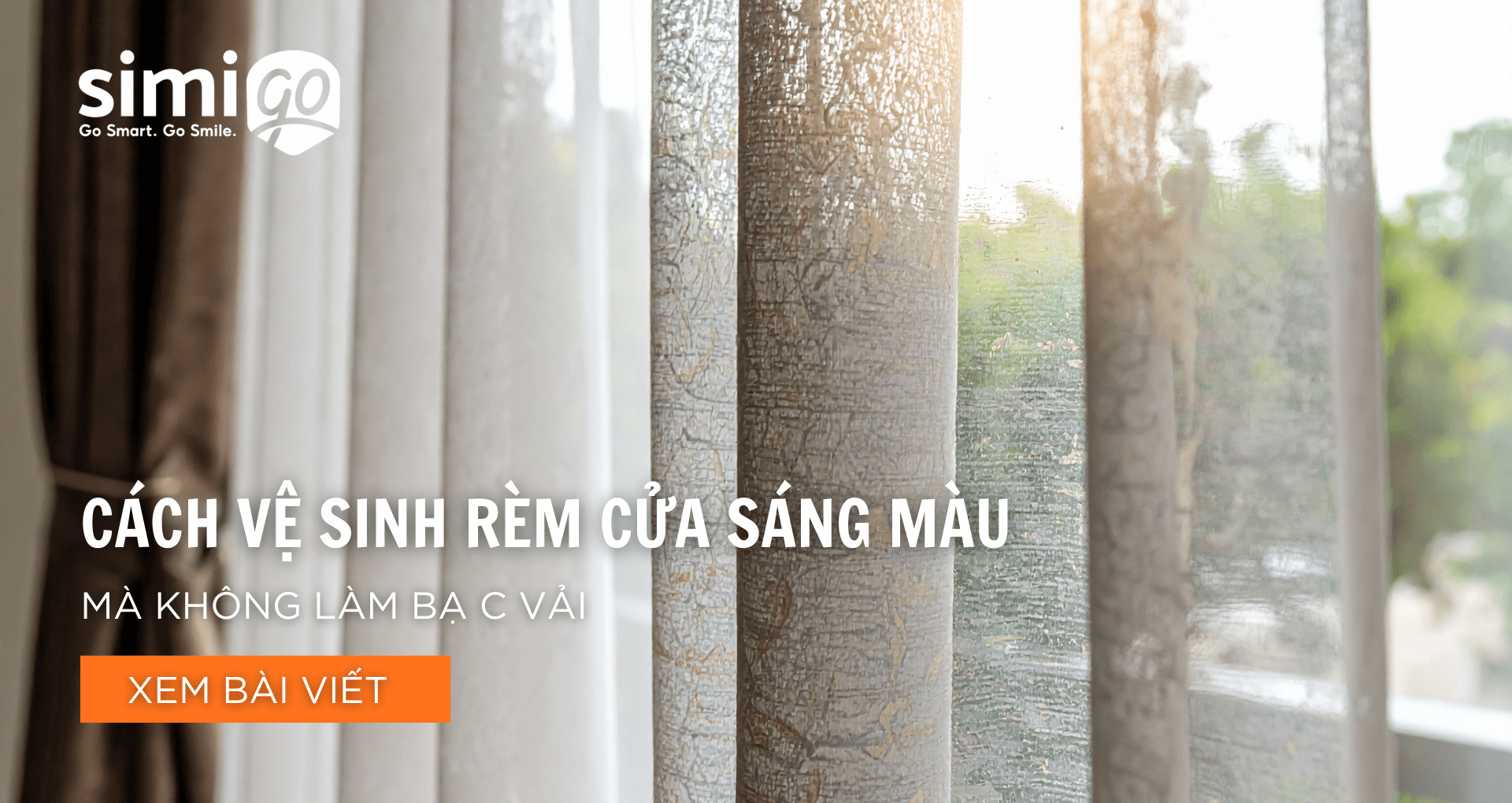 Cách Vệ Sinh Rèm Cửa Sáng Màu Mà Không Làm Bạc Vải