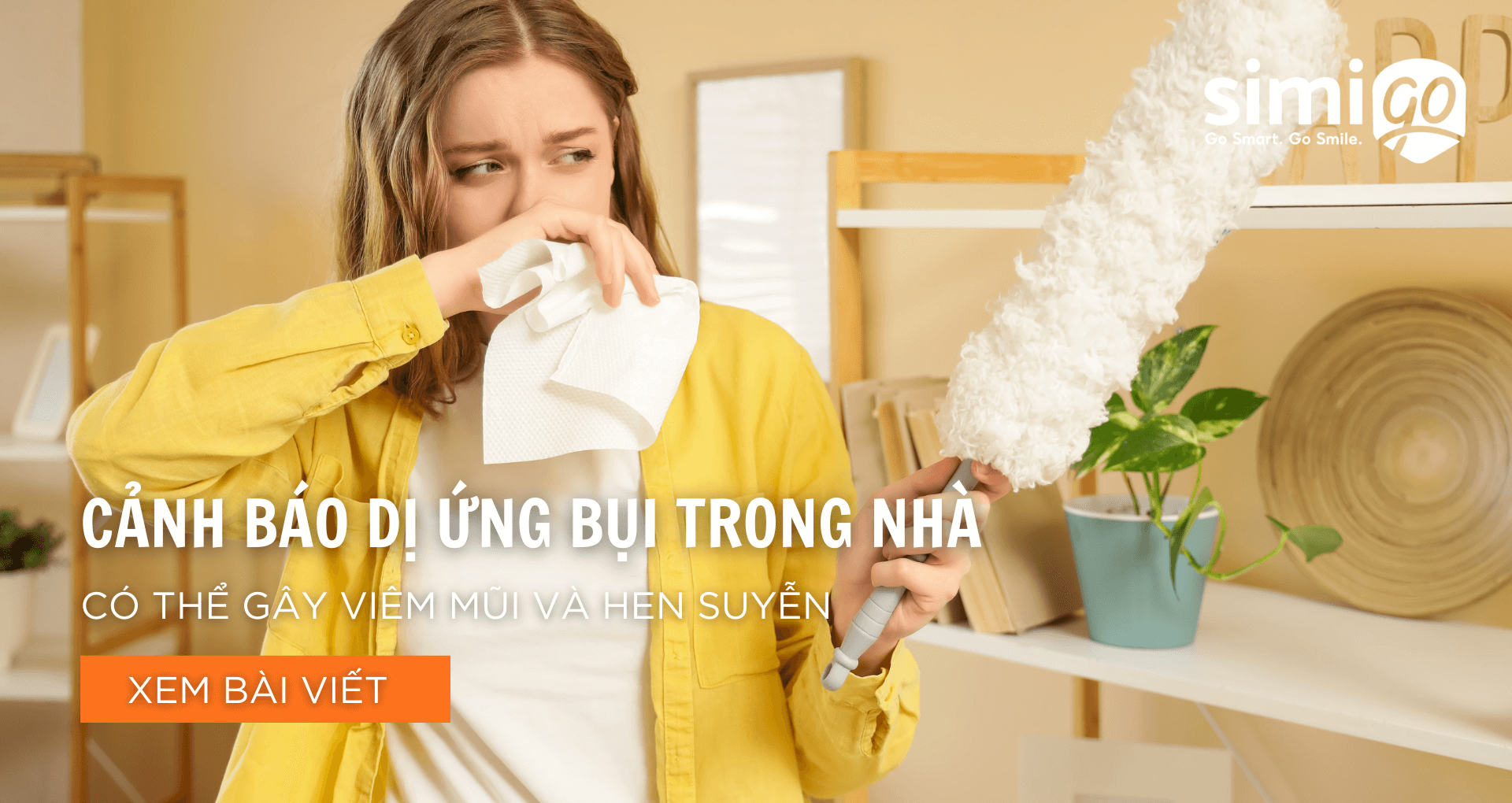 Cảnh Báo Dị Ứng Bụi Trong Nhà Có Thể Gây Viêm Mũi Và Hen Suyễn
