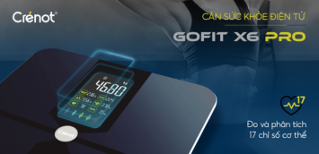 Cân sức khỏe Crenot Gofit X6 Pro