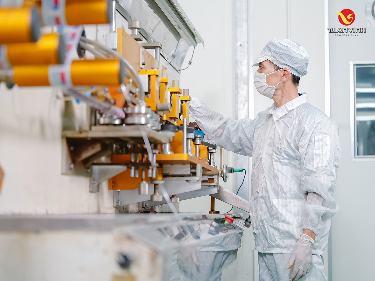 Nhà máy hiện đại hoá giúp Tuấn Vinh luôn chủ động về nguồn hàng