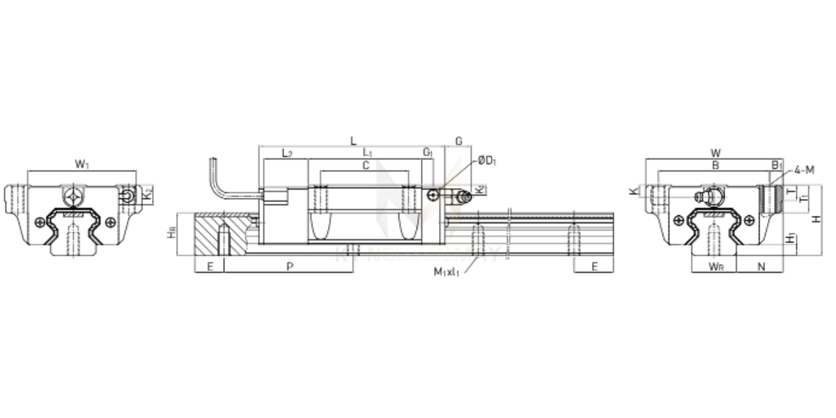 Thông số kỹ thuật ổ bạc đạn trượt PGHW