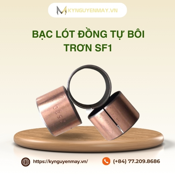 Đặc điểm con trượt đồng tự bôi trơn SF-1