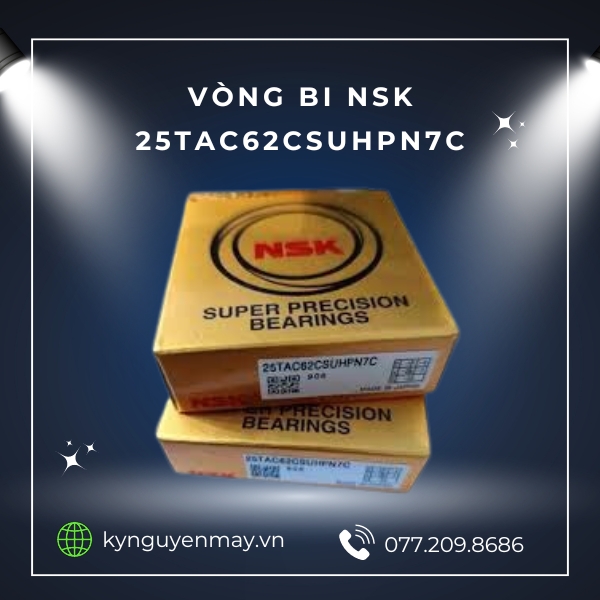 Bạc đạn NSK 25TAC62CSUHPN7C
