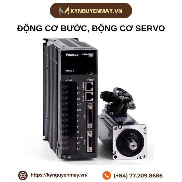 Động cơ bước, động cơ servo
