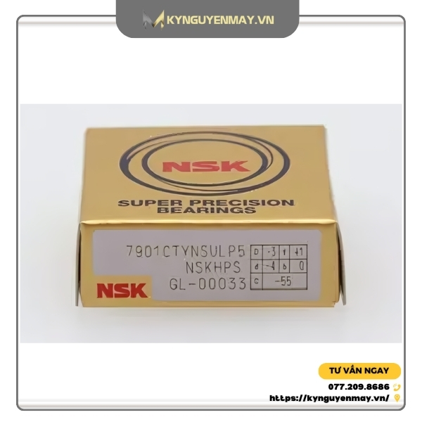 Vòng bi NSK 7901CTYNSULP5 là gì?