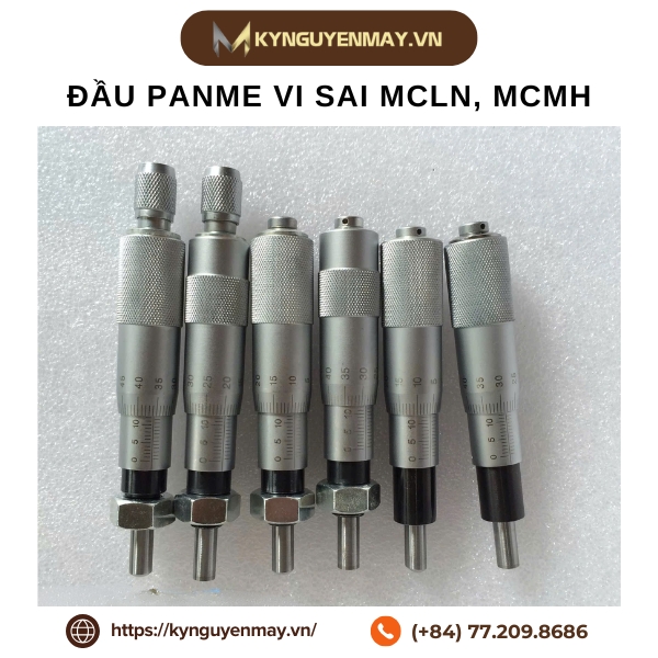 Đầu panme vi sai MCLN