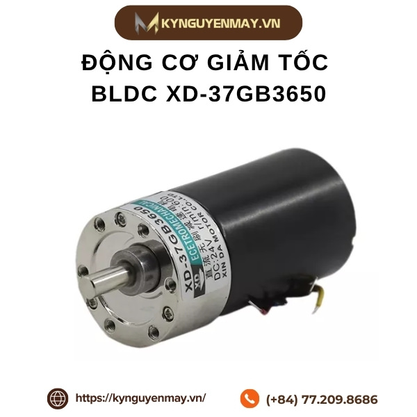Động cơ giảm tốc BLDC XD-37GB3650