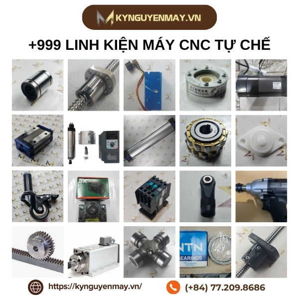 Linh kiện máy CNC tự chế