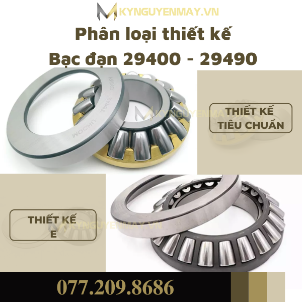 bạc đạn 29400 - 29490 (vòng bi 29400 - 29490)