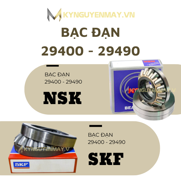 bạc đạn 29400 - 29490 (vòng bi 29400 - 29490)