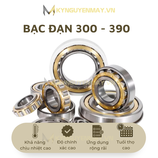 Bạc đạn NU 300 - NU 390