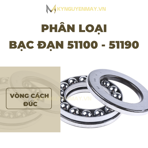 bạc đạn 51100 - 51190 (vòng bi 51100 - 51190)