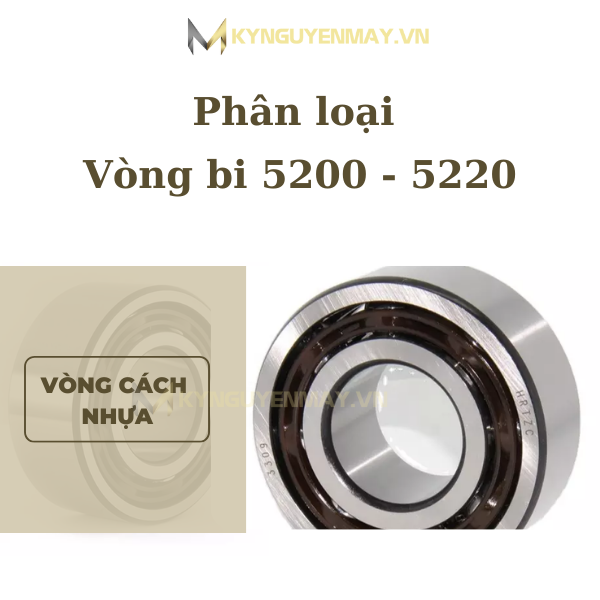 bạc đạn 5200 - 5220 (vòng bi 5200 - 5220)