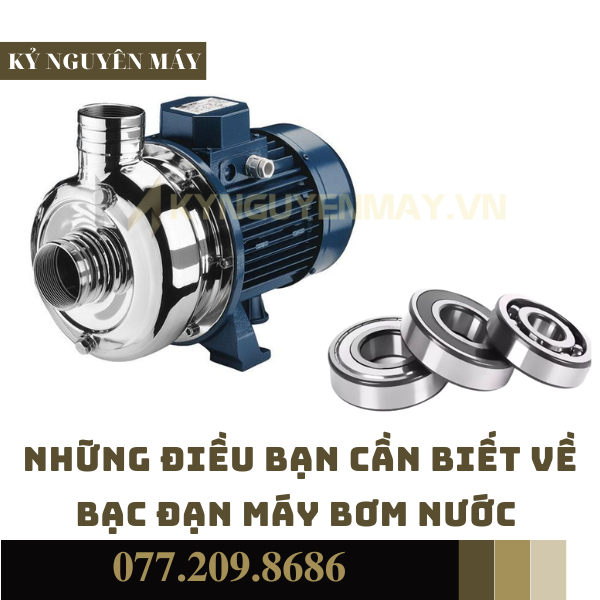 Bạc đạn máy bơm nước (vòng bi máy bơm)