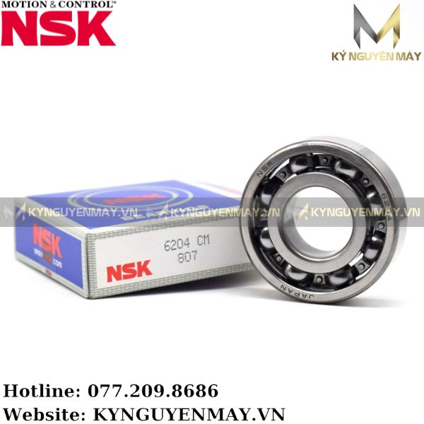 Bạc đạn NSK 6204