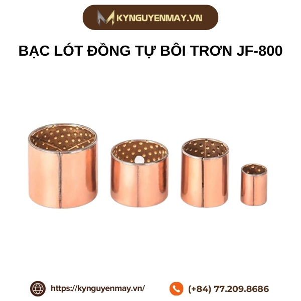 Bạc lót đồng tự bôi trơn JF-800
