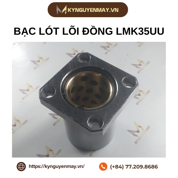 Đặc điểm bạc dẫn hướng tự bôi trơn LMK35UU